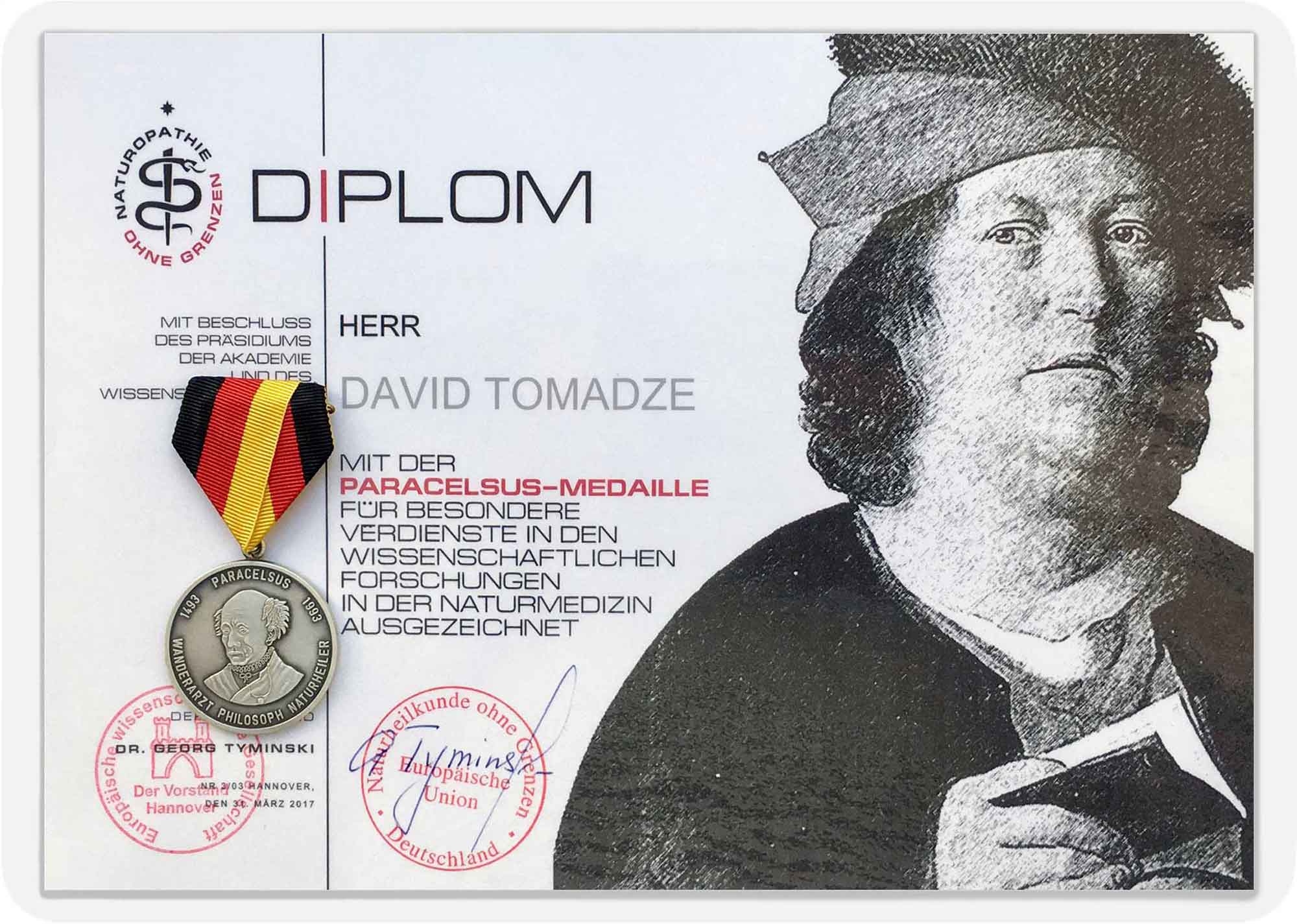 Paracelsus medaille